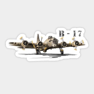 Bomber B-17 Sticker